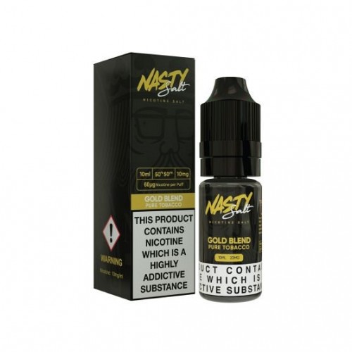 Nasty Juice - Nic Salt - Gold Blend Salt Nic [10mg]