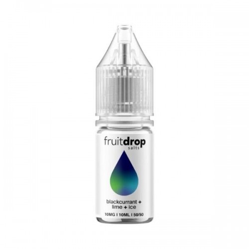 Drop E-liquid - Blackcurrant + Lime + Ice Nic Salt [10mg]