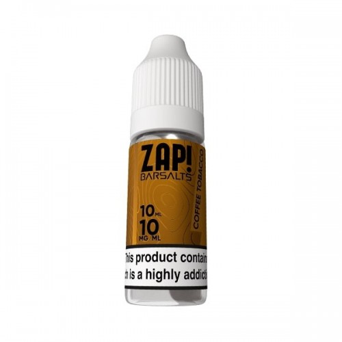 Zap! Bar Salts - Nic Salt - Coffee Tobacco [10mg]