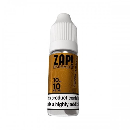 Zap! Bar Salts - Nic Salt - Coffee Tobacco [20MG]