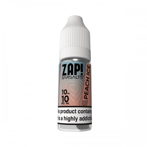 Zap! Bar Salts - Nic Salt - Peach Ice [10MG]