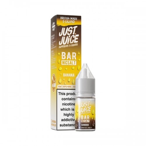 Just Juice Bar Range - Nic Salt - Banana [20MG]