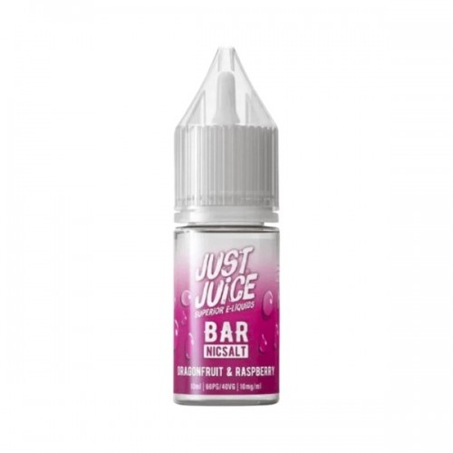 Just Juice Bar Range - Nic Salt - Dragonfruit & Raspberry [10MG]