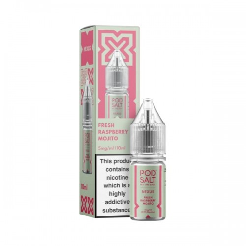 Pod Salt Nexus - Nic Salt - Fresh Raspberry Mojito [5mg]