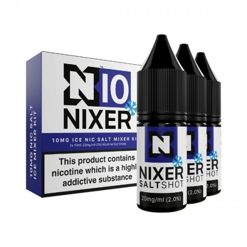 Nixer - Nic Shot - Ice [10MG] - 3 Pack
