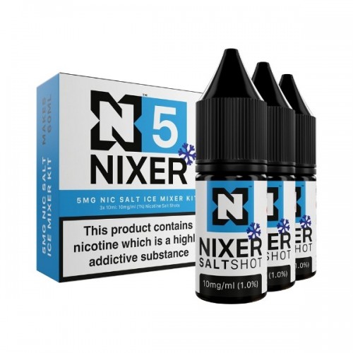 Nixer - Nic Shot - Ice [5mg] - 3 Pack