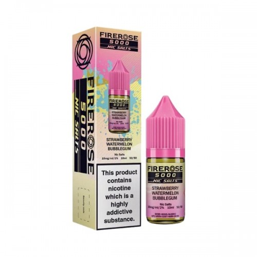 Elux Firerose 5000 - Nic Salt - Strawberry Watermelon Bubblegum [20mg]