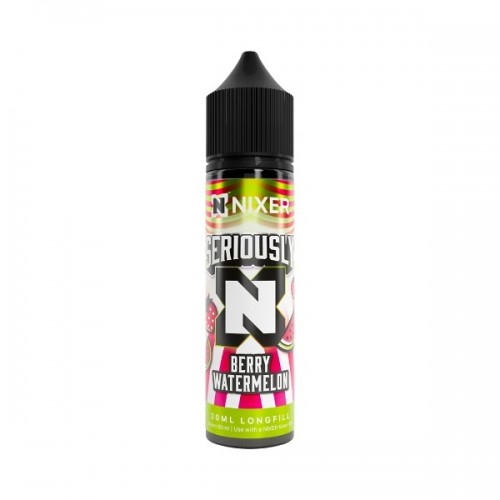 Nixer X Seriously - 30ml - Berry Watermelon - Longfill