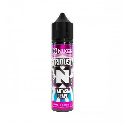 Nixer X Seriously - 30ml - Fantasia Grape - Longfill