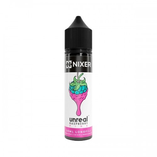 Nixer X Unreal Raspberry - 30ml - Pink - Longfill