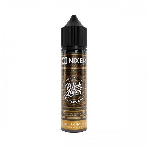 Nixer X Wick Liquor - 30ml - Boulevard - Longfill