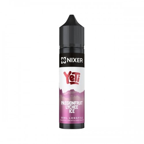 Nixer X Yeti Summit - 30ml - Passionfruit Lychee Ice - Longfill