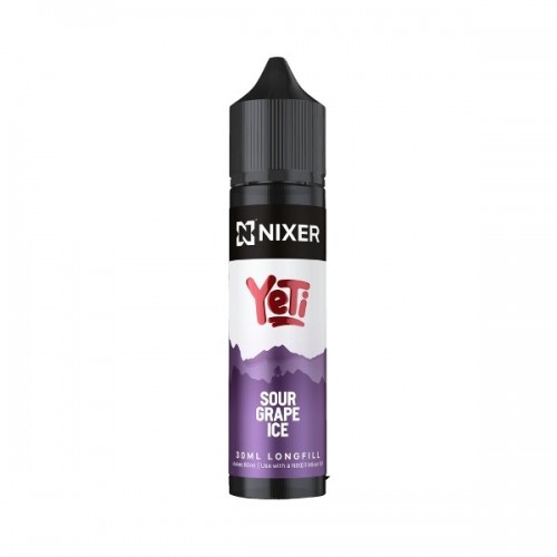 Nixer X Yeti Summit - 30ml - Sour Grape Ice - Longfill