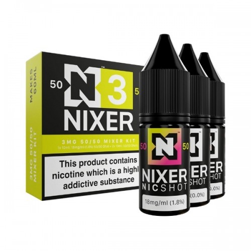 Nixer - Nic Shot - 50/50 Freebase Shot [3MG]