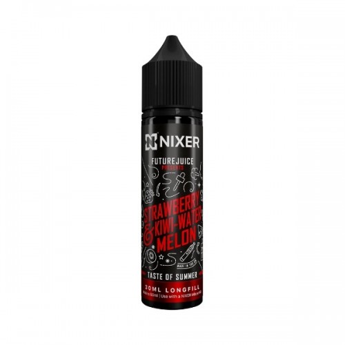 Nixer X Future Juice - 30ml - Strawberry & Kiwi-Watermelon - Longfill