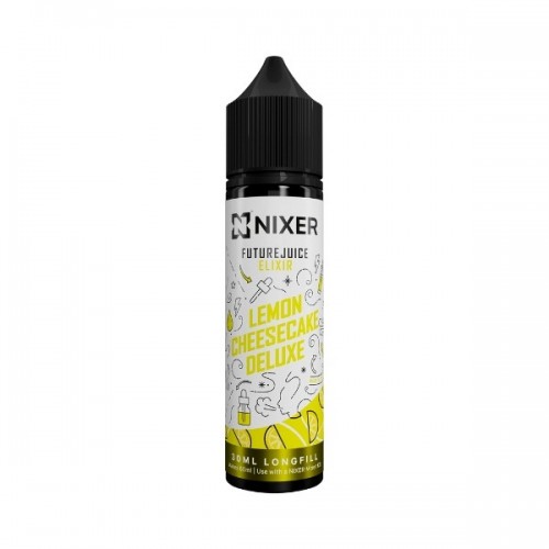 Nixer X Future Juice Elixir - 30ml - Lemon Cheesecake Deluxe - Longfill