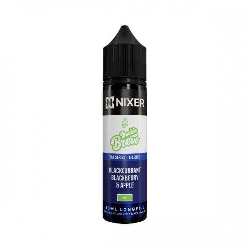 Nixer X Ohm Brew - 30ml - Blackcurrant Blackberry & Apple - Longfill