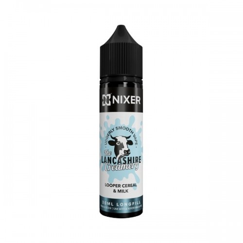 Nixer X The Lancashire Creamery - 30ml - Looper Cereal & Milk - Longfill