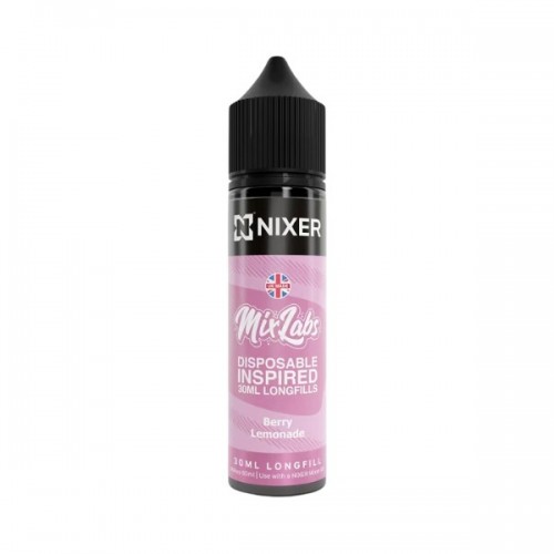 Nixer X Mix Labs - 30ml - Berry Lemonade - Longfill