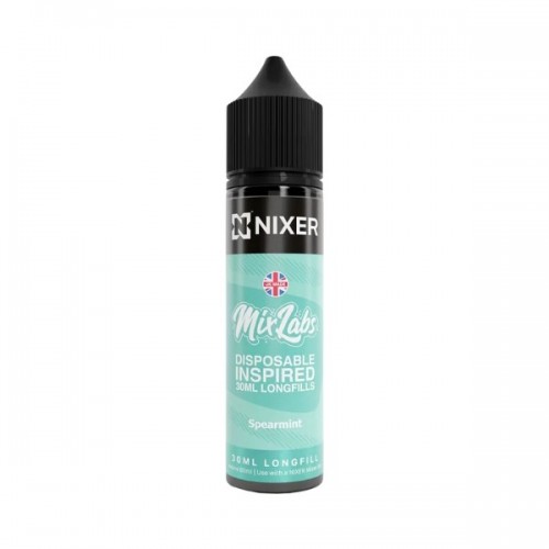 Nixer X Mix Labs - 30ml - Spearmint - Longfill