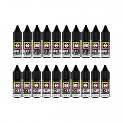 Nixer - Nic Shot - 50/50 Nic Shot - 20 Pack [18MG]