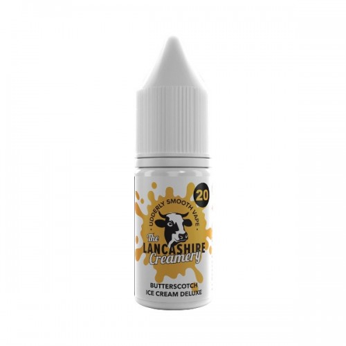 The Lancashire Creamery - Nic Salt - Butterscotch Ice Cream Deluxe [5MG]