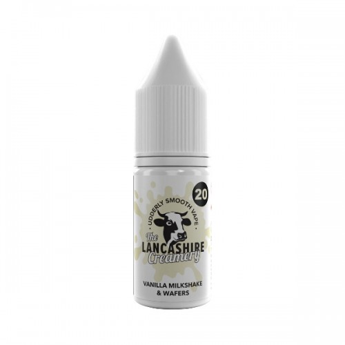 The Lancashire Creamery - Nic Salt - Vanilla Milkshake & Wafers [10MG]