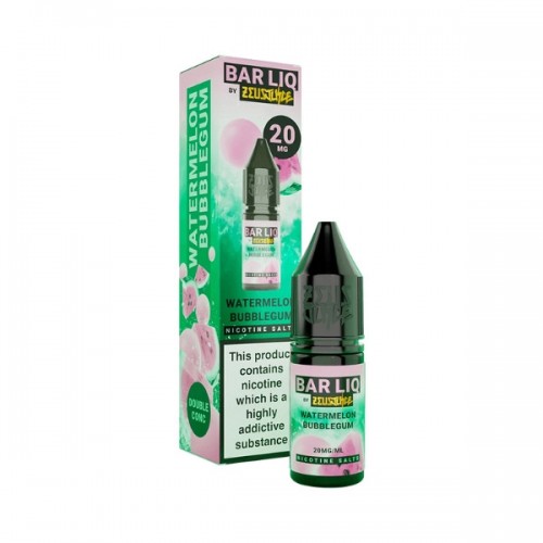 Zeus Juice Bar Liq - Nic Salt - Watermelon Bubblegum [10MG]