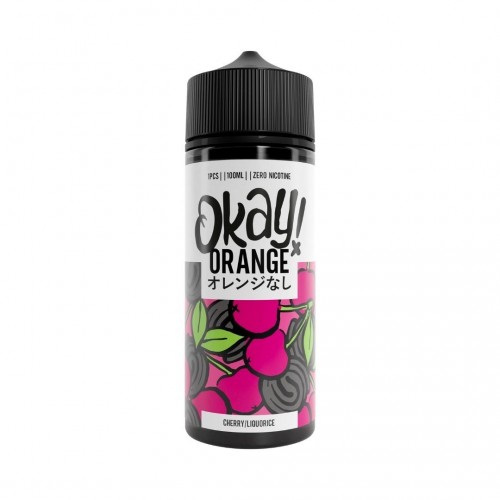 Okay! Orange - 100ml - Cherry Liquorice