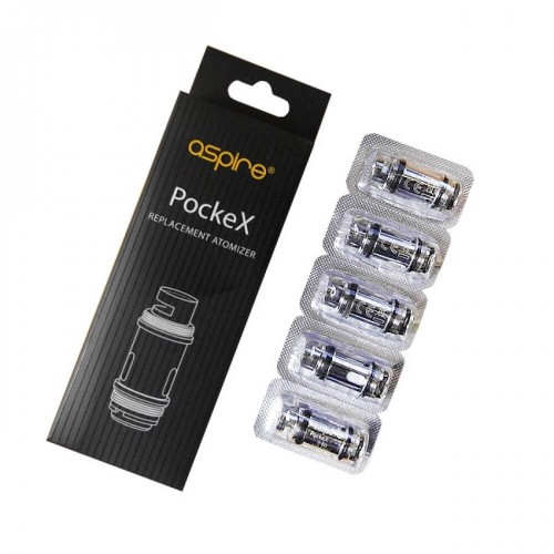 Aspire PockeX Coils - 5 Pack [0.6ohm]