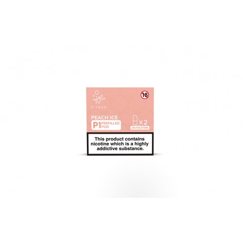 Elf Bar Mate 500 Pre Filled Pod - 2 Pack [Peach Ice 20mg]