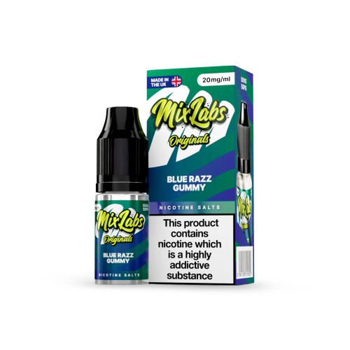 Mix Labs - Nic Salt - [Blue Razz Gummy 20mg]