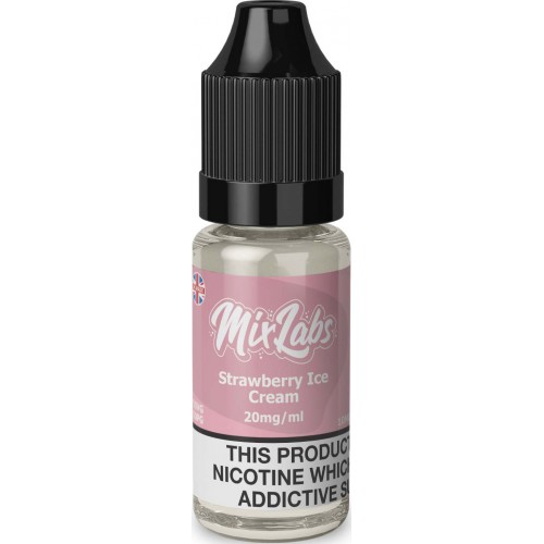 Mix Labs - Nic Salt [Strawberry Ice Cream 10mg]