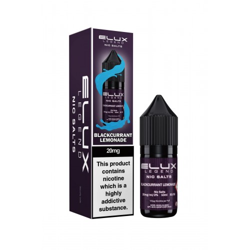Elux - Nic Salt [Blackcurrant Lemonade 20mg]