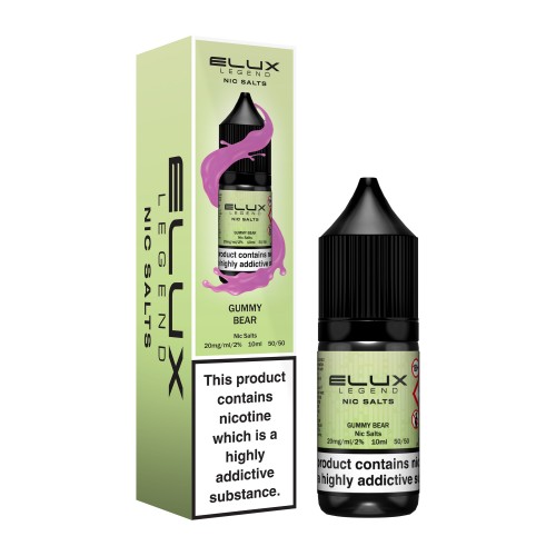 Elux - Nic Salt [Gummy Bear 20mg]