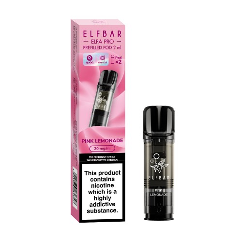 Elf Bar Elfa Pro Pre Filled Pod - 2 Pack [Pink Lemonade 20mg]