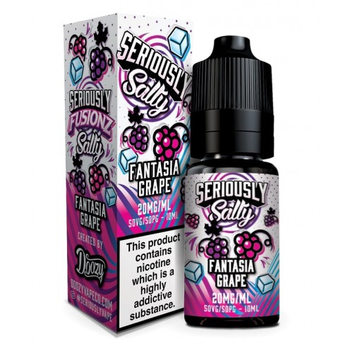 Doozy Vape - Seriously Salty Fusionz - Fantasia Grape [10mg]