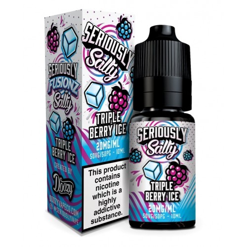 Doozy Vape - Seriously Salty Fusionz - Triple Berry Ice [05mg]