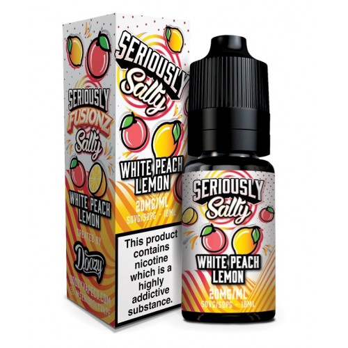 Doozy Vape - Seriously Salty Fusionz - White Peach Lemon [10mg]