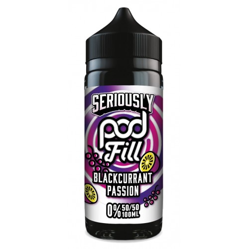 Doozy Vape - Seriously Pod Fill - 100ml - Blackcurrant Passion