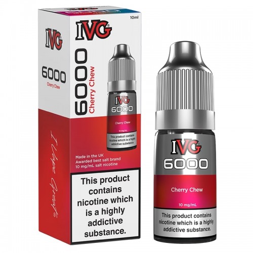 IVG 6000 - Nic Salt [Cherry Chew 10mg]