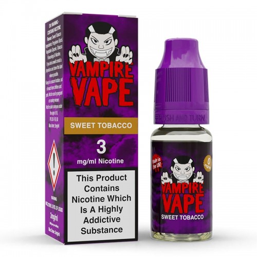 Vampire Vape - 10ml - Sweet Tobacco [03mg]