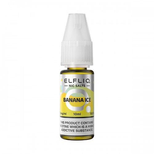 Elf Bar ELFLIQ - Nic Salt - Banana Ice [20mg]