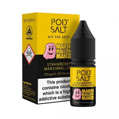 Pod Salt Fusion - Nic Salt -  Marina Marshmallow Man 3 [11MG]