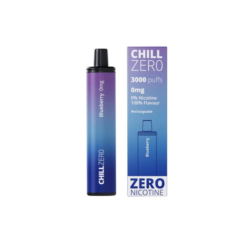 Chill ZERO 3000 Disposable Pod Kit - Blueberry [0mg]