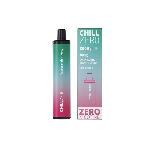 Chill ZERO 3000 Disposable Pod Kit - Watermelon [0mg]