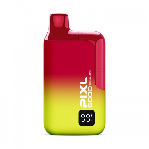 Pixl 6000 Rechargeable Pod Kit - Cola Lime [20mg]