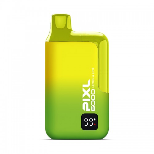 Pixl 6000 Rechargeable Pod Kit - Lemon and Lime [20mg]