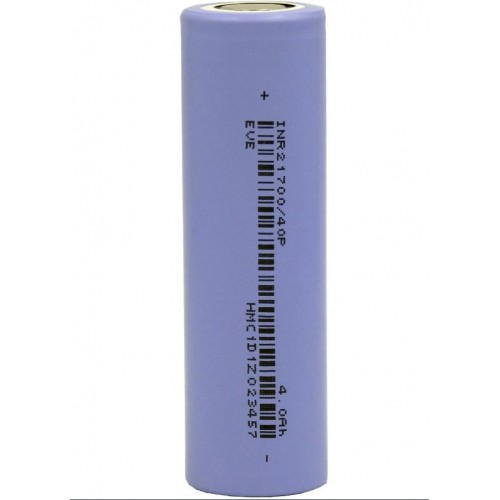 Eve 40P - 21700 Battery - 4000mAh - 50A - Max 135W Single / Max 170W Dual^