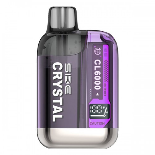 SKE Crystal CL6000 Prefilled Pod Kit [Blueberry Raspberries 20mg]